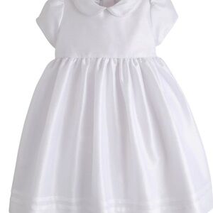 Little English White Formal Kids Dress